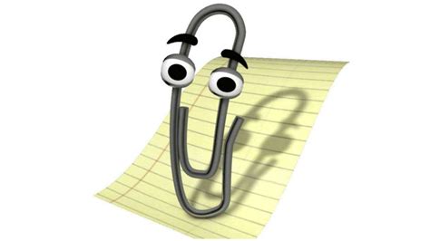 Clippy Microsoft Office Assistant Rnostalgia