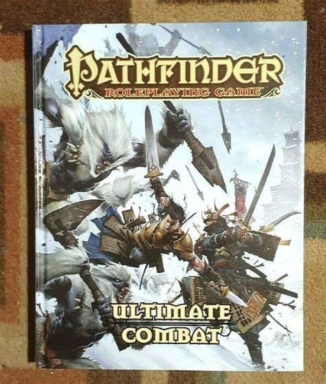 Pathfinder Roleplaying Game Ultimate Combat Hardback Roleplaying