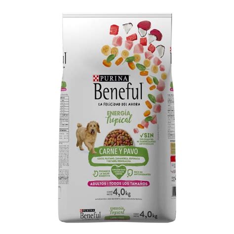 Alimento Para Perro Purina Beneful Adultos Energ A Tropical Todos Los