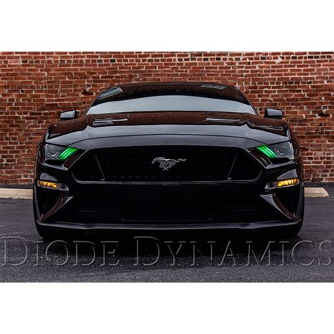 Diode Dynamics RGBWA DRL LED Boards For 2018 2021 EU AU Ford Mustang