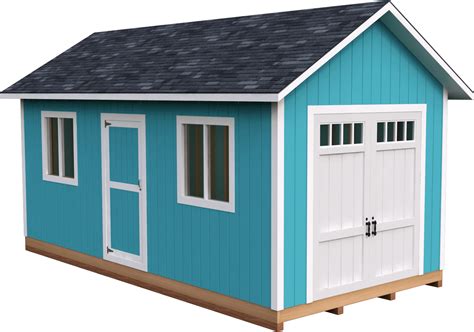 Diy X Gable Storage Shed Plan Dshedplans