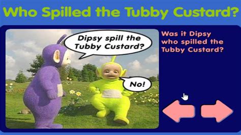 Teletubbies Tubby Custard Spill