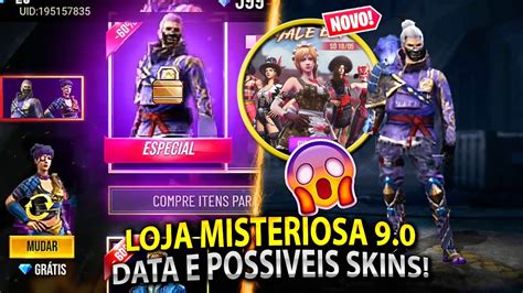 NOVA LOJA MISTERIOSA 9 0 POSSÍVEIS SKINS E DATA DA LOJA EVENTO PUNK