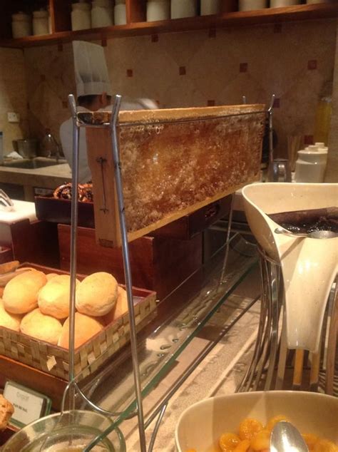 Honey Dispenser At The Breakfast Buffet At The Peninsula Hotel In