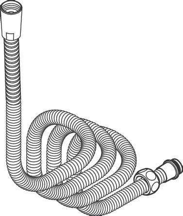 Hansgrohe Ersatzteile Secuflex Metallbrauseschlauch F R Loch Wannen