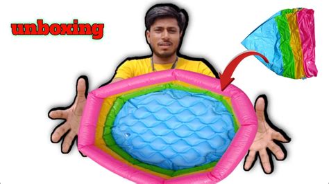 Unboxing Review And Demo Of Intex Bath Pool L Honest Review L How To