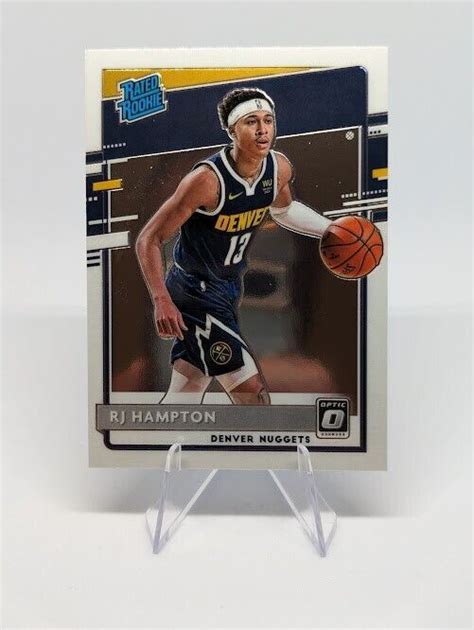 Rj Hampton Donruss Optic Rated Rookie Rc Nuggets Ebay