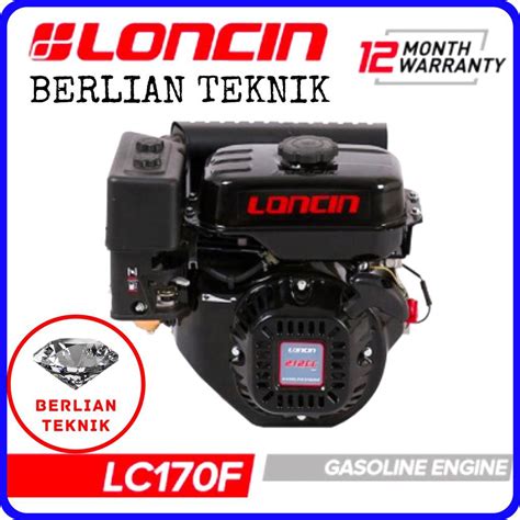 Jual Mesin Penggerak Bensin Engine Gasoline Loncin LC 170 F 7 HP