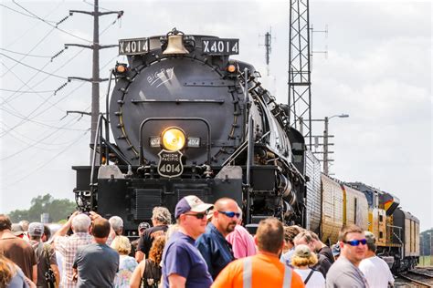 Union Pacific Big Boy No. 4014 Locomotive Visit