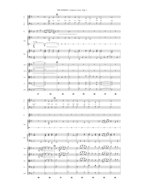 The Summons by Thomas Fettke - 4-Part - Digital Sheet Music | Sheet Music Plus