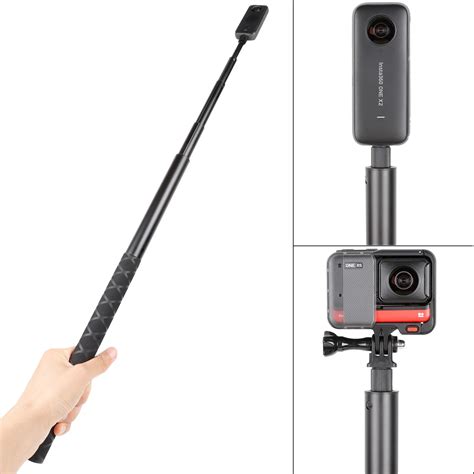 Fran T19b Long 200cm 78inch Invisible Selfie Stick For Insta360 One X3