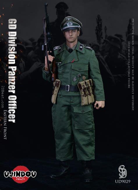 1 6 Scale UJINDOU UD 9030 WWII German GD Panzer Division Action Figure