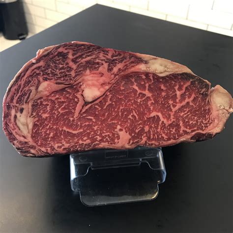 Wagyu Rib Eye Steak Marble Score 7 9 Fresh 250g Beef Buy Meat