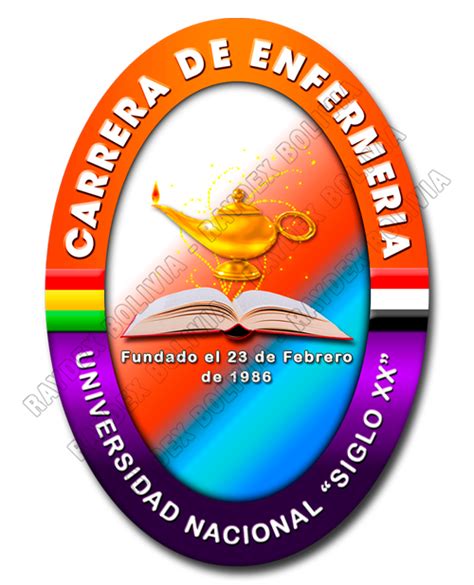 Logotipo De Escudo Carrera De Enfermería De La Unsxx De Llallagua