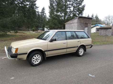 1985 Subaru Gl Wagon 4wd 21k Actual Miles Selling No Reserve World Wide Auction Subaru Wagon