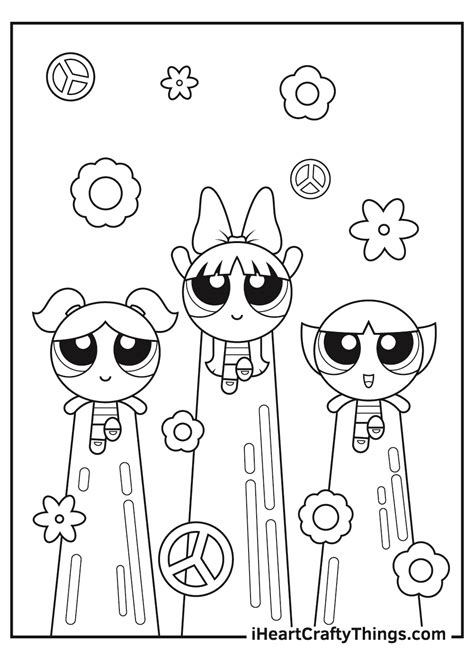 The Powerpuff Girls Coloring Pages Free Coloring Pages Printables