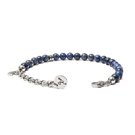 Bracciale Pietra Sodalite 6mm D Este Italy Promozione 2X1