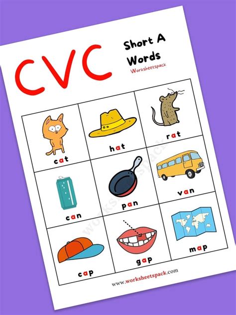 First Grade Cvc Word List