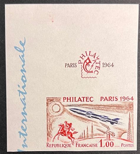 France 1964 Philatec Paris 1964 Imperforate Yvert Catawiki