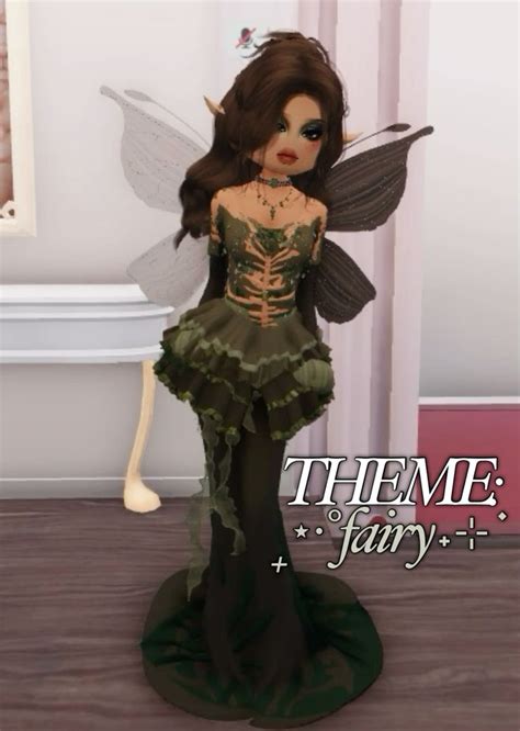 Dress To Impress Outfit Idea Fairy Theme Dresstoimpress In 2024