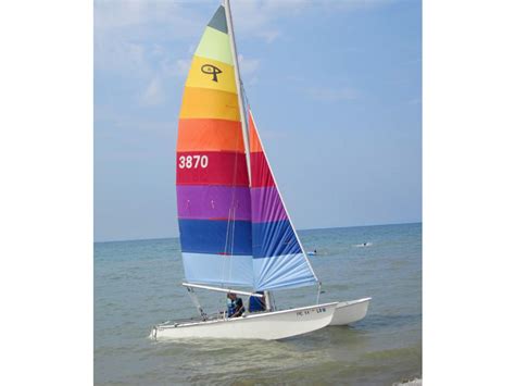 1981 Prindle Surfglas 16 Catamaran Sailboat For Sale In Michigan