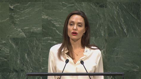 Un Angelina Jolie Peacekeeping United Nations Un Audiovisual Library