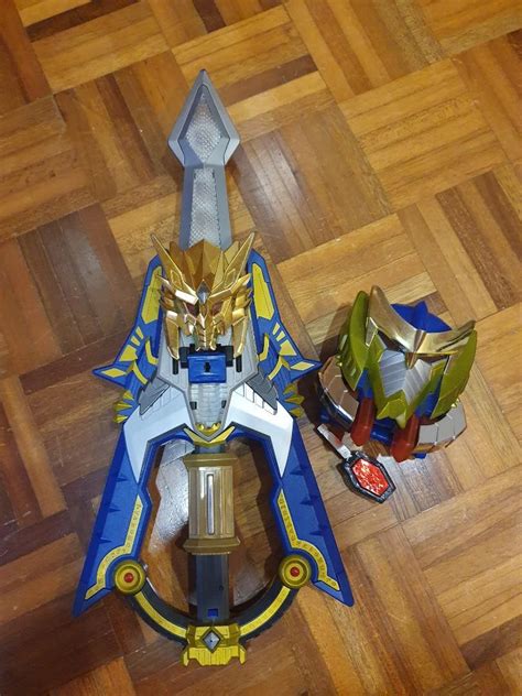 DX Madan Senki Ryukendo Gekiryuken Sword with 1 DX Fire Kong and Dragon ...