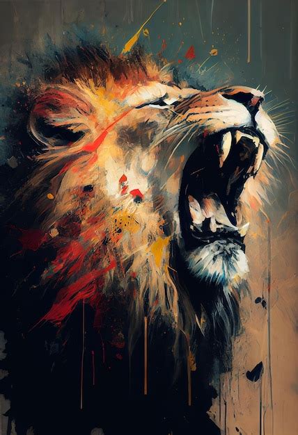 Roaring Lion Art