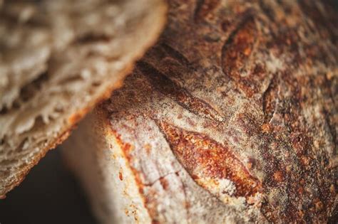 Premium Photo | Organic sourdough bread crumb with whole wheat flour