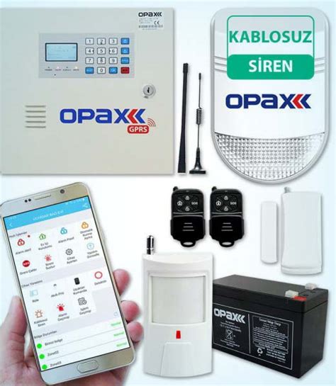 Opax Kablosuz Alarm Keyport G Venlik Kamera Alarm Yang N Sistemleri