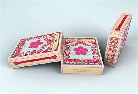 MASK PACKAGING DESIGN CHINESE STYLE on Behance