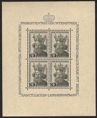 Liechtenstein Nr Im Kleinbogen Briefmarken Und Ansichtskarten