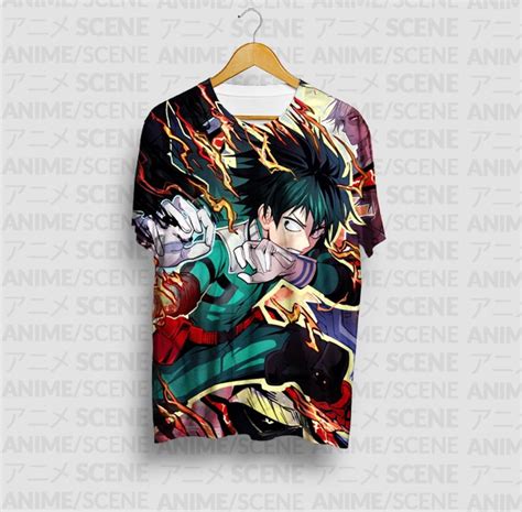 Camiseta Midoriya Thunder Boku No Hero Academia Elo