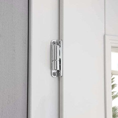 Norcks Door Hinges Stainless Steel 2 Pieces Hinges Foldable Renovation