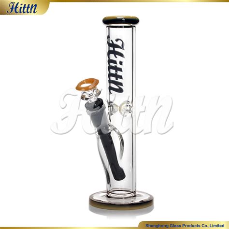 Hittn Glass Wholesale 10 Inches Straight Hand Blown Smoking Set Tobacco