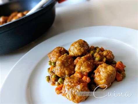 Mandonguilles A La Jardinera