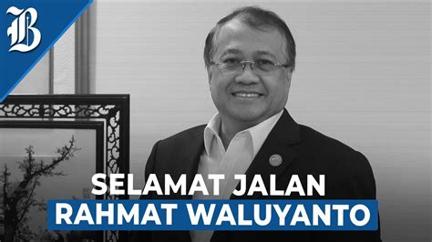 Mengenang Rahmat Waluyanto Eks Bos OJK Yang Berkontribusi Untuk