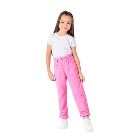 Cal A Infantil Sarja Clochard Color Mania Jeans Ref