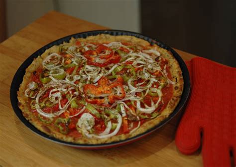 Cómo hacer pizza vegana FitKen Receta de FitKen Vida Bonita Cookpad