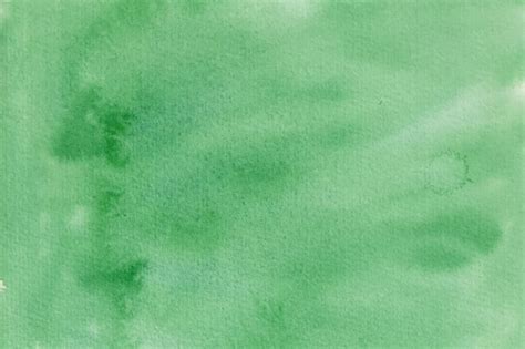 Fundo Aquarela Abstrato Verde Vetor Premium