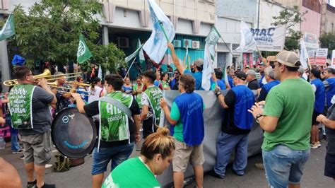 Movilizados Frente Al Ministerio De Trabajo ATE Y La CTAA Se