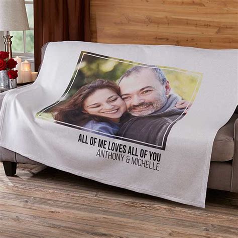 Personalized Sweatshirt Blanket Romantic Photo Collage 19892