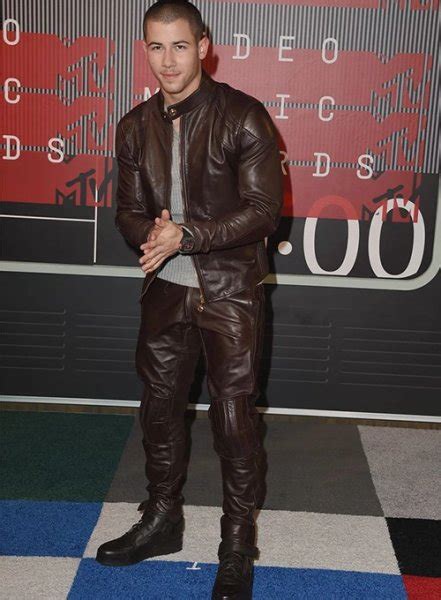 Nick Jonas Leather Pants Leathercult Genuine Custom Leather Products