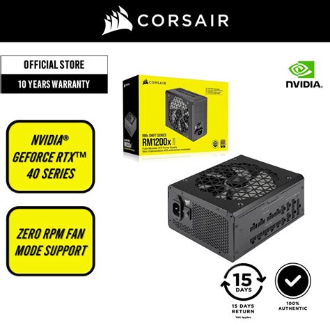 Corsair Rmx Series Rm1200x Rm1000x Rm850x Shift 80 Plus Gold Fully