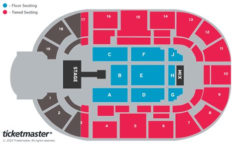 JLS Seating Plan - Motorpoint Arena Nottingham