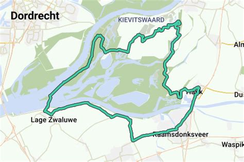 Rondje Biesbosch Vanuit Lage Zwaluwe Recreatieve Fietsroute RouteYou