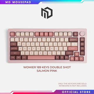 Md X Womier Keycaps Keys Pbt Double Shot Xvx Profile Keycaps