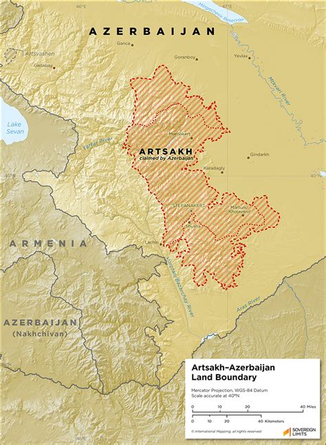 Artsakh–Azerbaijan Land Boundary | Sovereign Limits