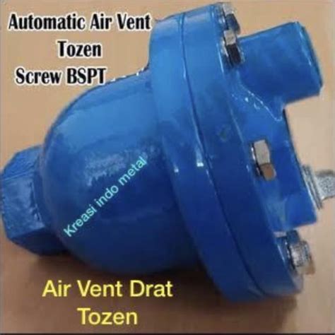 Jual Air Vent Valve Tozen Inch Airvent Cast Iron Drat Ven Fen