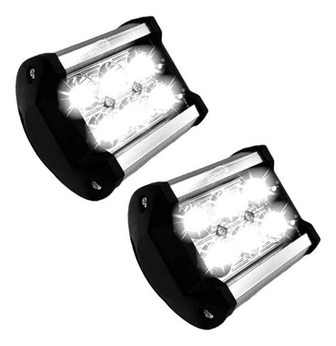 Par Faro 6 Hiper Led Dually Auxiliar 18w Estrobo Colores Envío gratis